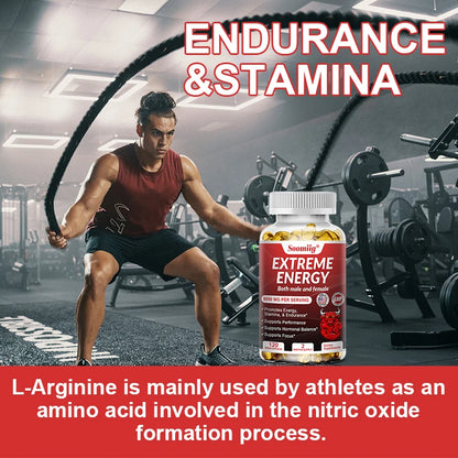 Ginseng Energy Booster – Natural Supplement for Focus, Endurance, Performance & Fatigue Relief