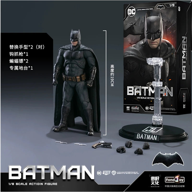 Fondjoy Justice League Action Figures – Superman, Batman, Wonder Woman, Aquaman & Mera Collectible Anime Models Gift