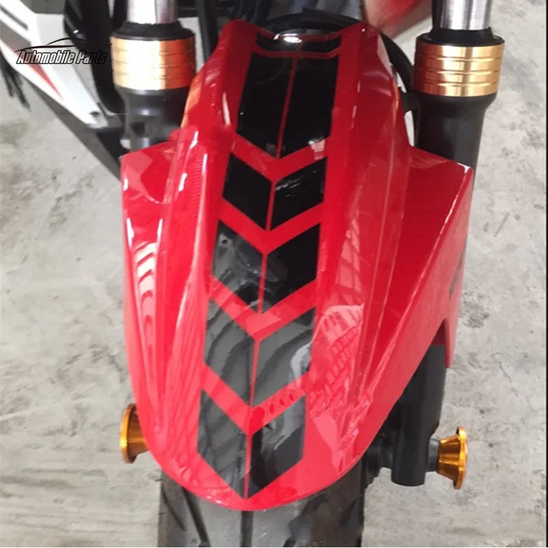 Motorcycle Arrow Stripe Stickers | Universal Waterproof & Oilproof Fender Paste | Reflective Motorbike Tape Decal | Moto Accessories