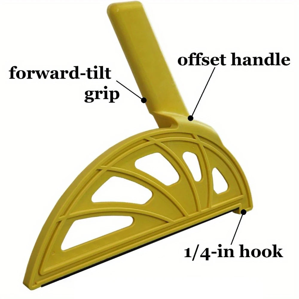 Push Block for Table Saws, Router Tables & Jointers – Offset Handle Push Stick for Safety & Precision