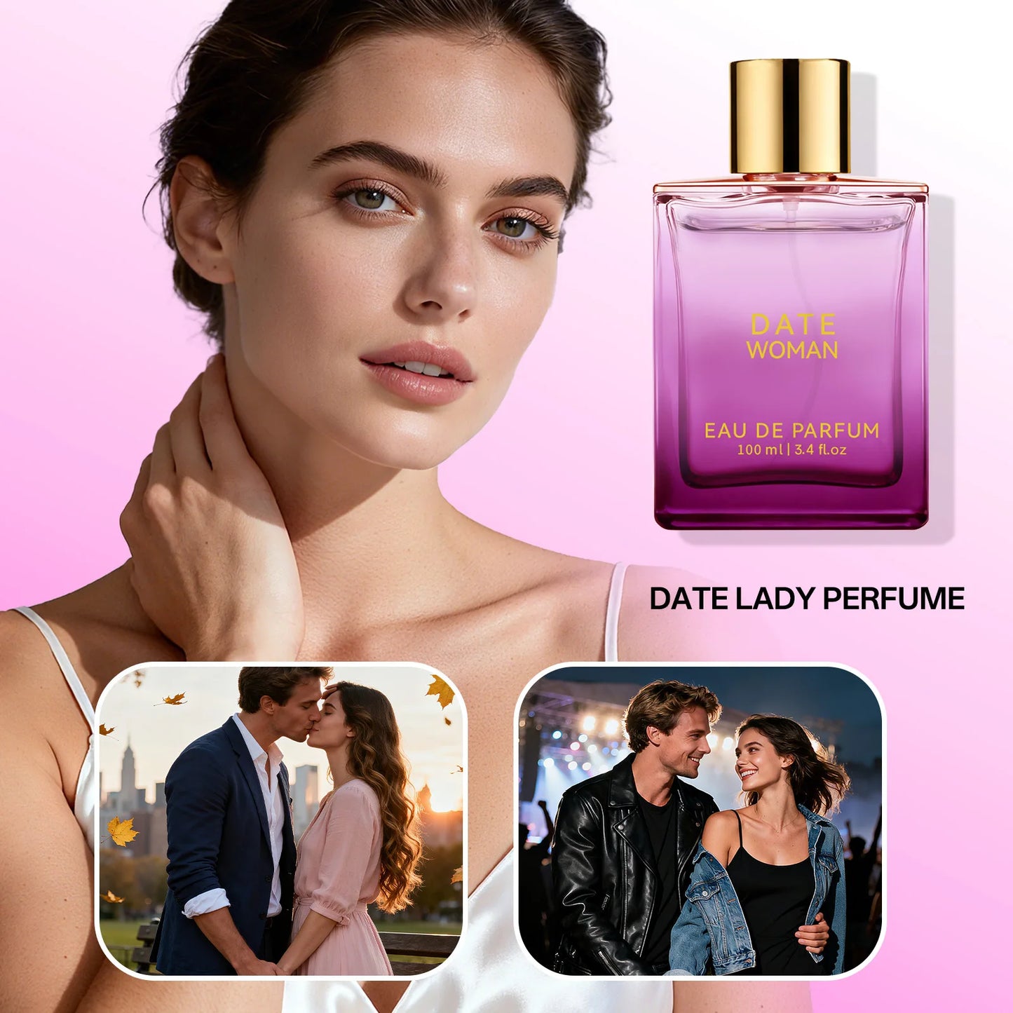 Classic High-End Men’s Perfume — Long-Lasting Eau De Parfum with Sandalwood & Vanilla, Fresh Captivating Scent for Couples & Dates
