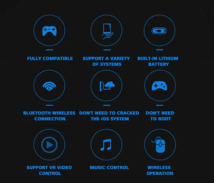 Shinecon 3D VR Glasses – Virtual Reality Headset with Controller for Smartphone Gaming