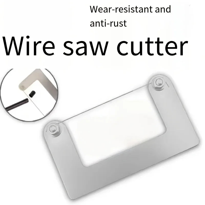 DIY Mini Wire Saw - Multi-Functional Handheld Cutter for Woodworking, Plastic & Precision Model Crafting