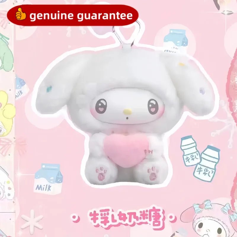 Genuine My Melody 50th Anniversary Vinyl Blind Box – Creamy Candy Series Kawaii Bag Pendant Mystery Gift