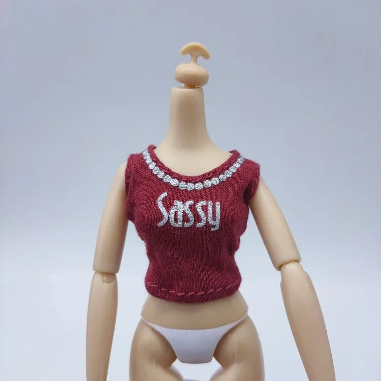 Bratz & Monster High Doll Clothes – Fashion Tops & Shirts for 30cm Dolls