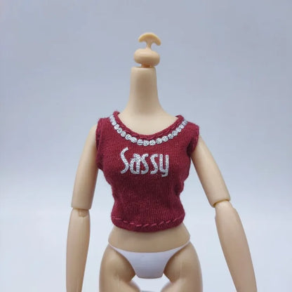 Bratz & Monster High Doll Clothes – Fashion Tops & Shirts for 30cm Dolls