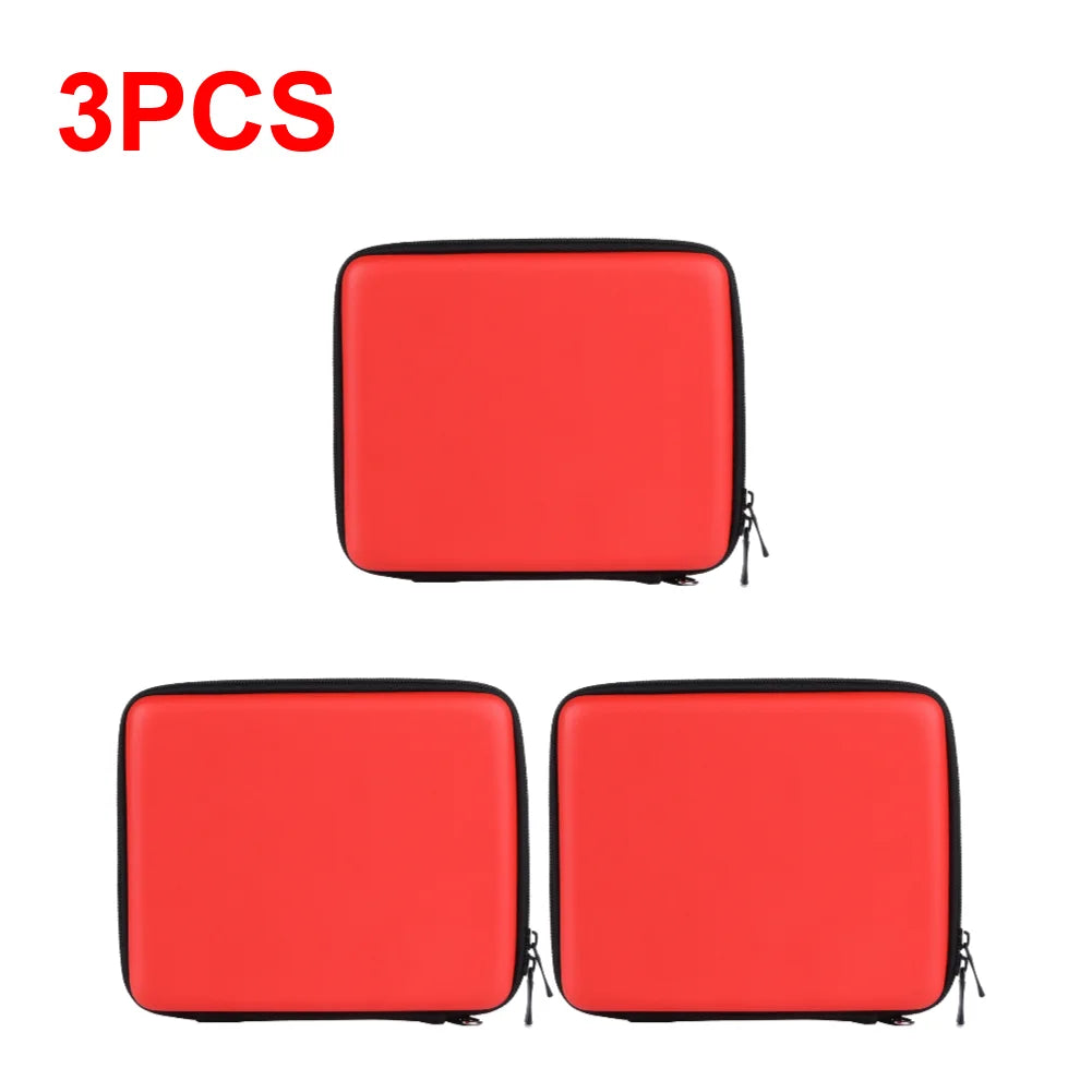 Hard EVA Storage Case for Nintendo 2DS — Protective Zip Holder for Game Cards, High-Quality Game Card Storage Box