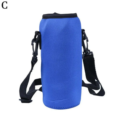 1000ML Neoprene Insulated Bottle Cooler Sleeve - Portable Carrying Case for Camping, Hiking & Sports Water Bottles