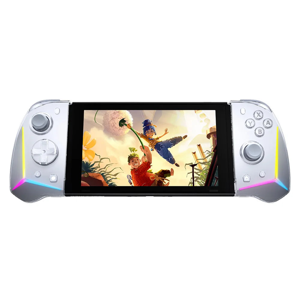EasySMX S15 Wireless RGB Joypad Controller for Nintendo Switch/OLED – L/R, 6-Axis Gyroscope, Mechanical Hall Effect