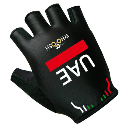 2025 UAE Cycling Gloves – Half Finger Road Bike Gloves for Men & Women, Fitness, Running & Gym Sports Gloves