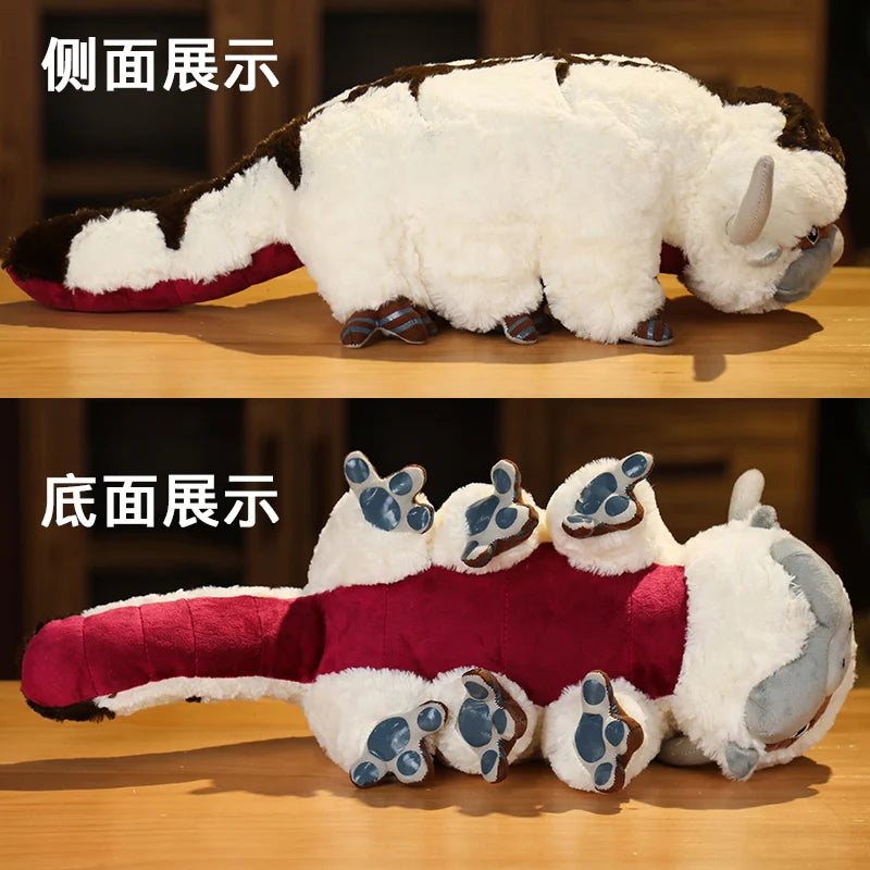 Kawaii Anime Appa Plushie – Bull Cow Stuffed Doll Toy, Christmas Gift Inspired by Avatar Aang The Last Airbender