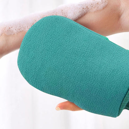 Exfoliating Bath Mitt Glove - 1PC Peeling Scrub for Body Cleaning, Dead Skin Removal, Shower SPA Massage Towel