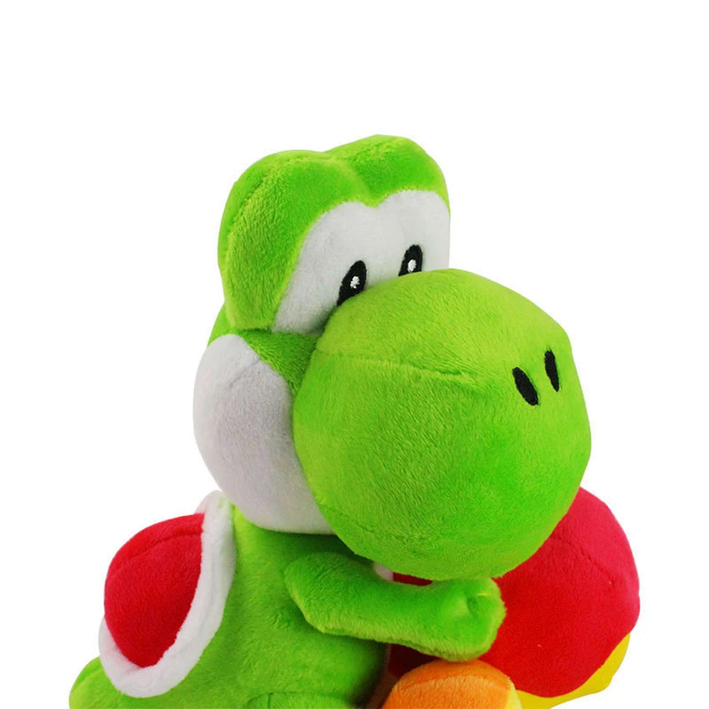 18cm Yoshi Plush Doll — Yoshi with Apple Stuffed Figure Toy