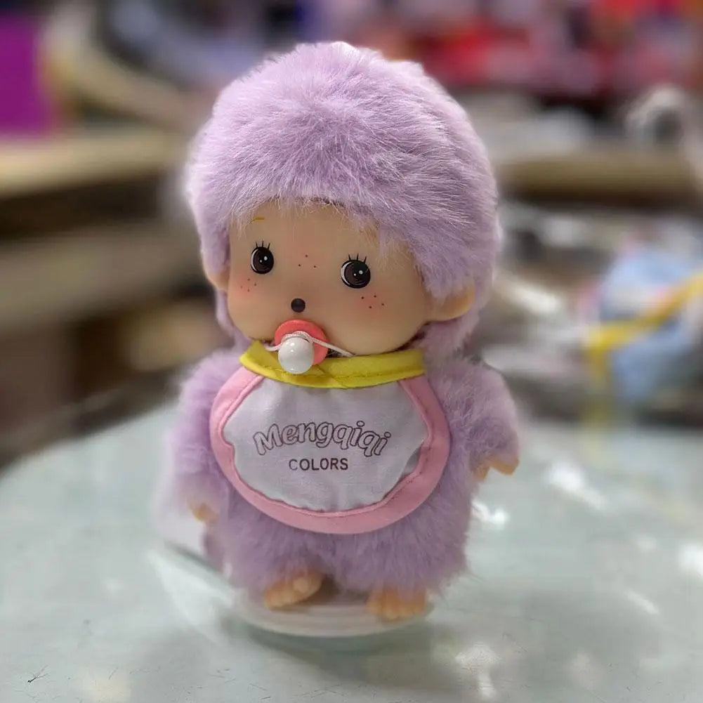 15cm Monkey Monqi Plush Toy – Cute Street Boy Doll for Bedroom Decor & Children’s Birthday Gift