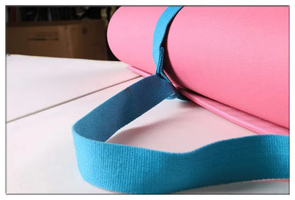 Adjustable Yoga Mat Strap – Shoulder Carrier for Exercise, Fitness & Stretch, 165cm x 3.8cm