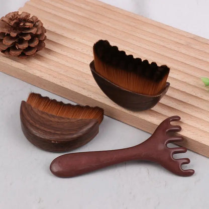 Lymphatic Contour Face Brush – Dry Brushing Massager for Face Sculpting & Drainage