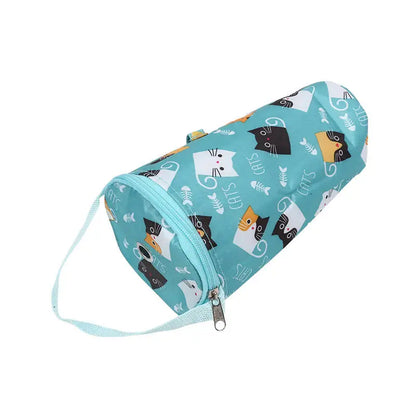 Portable Milk Tea Tote Bag – Insulated Heat Preservation Cup Carrier, Handbag for Drinks, Umbrella, and Camping Accessories
