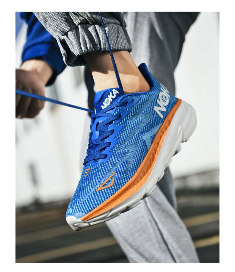 Men's Sports Running Shoes - Carbon Plate Marathon Sneakers, Lightweight & Breathable Athletic Shoes for Women