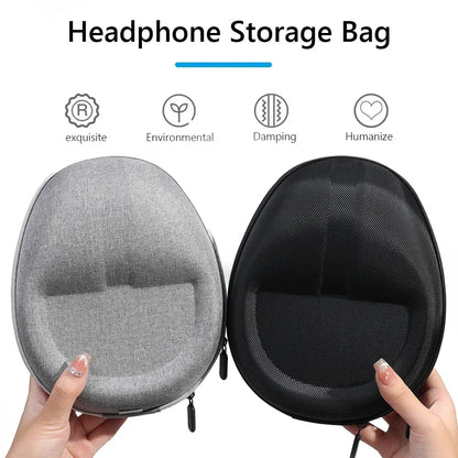 Shockproof EVA Headphone Case for Sony WH-1000XM4 – High-Capacity Protective Storage Bag for Earphones & Headsets