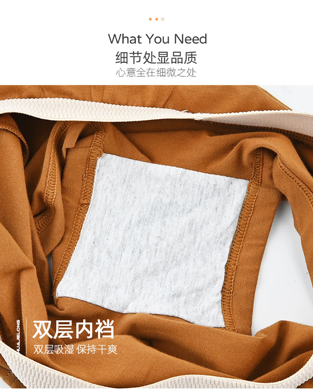 3PCS Women’s Cotton Boxer Underwear — Multicolor Solid Breathable Knit Panties, Soft High-Elastic Mid-Rise Boyshorts