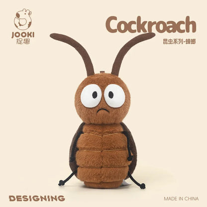 Insect Series Plush Toys – Cute Realistic Dragonfly, Bee, Cockroach & Firefly Stuffed Animals for Kids