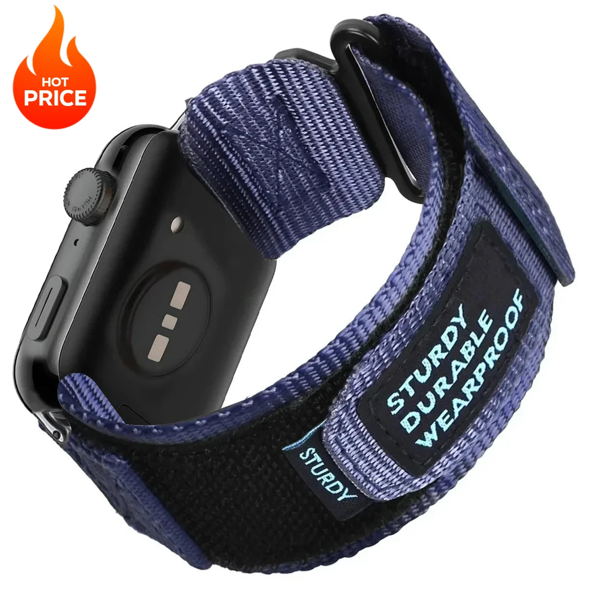 Nylon Loop Strap for Huawei Watch – Sports Band Compatible with Fit1, Fit2, Fit3, Fit4 & Fit4 Pro
