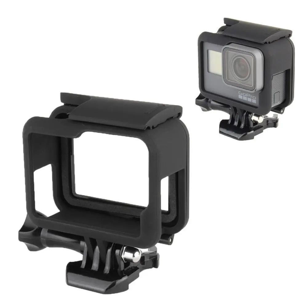 Protective Frame Housing Case for GoPro Hero 7, 6, 5 — Black Camcorder Case for Action Camera Accessories