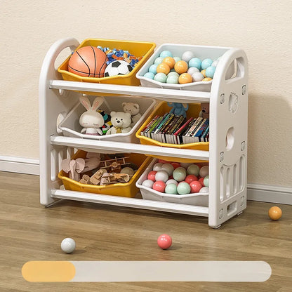 Multi Functional Baby Toy Storage Cabinet - Large Capacity Classification & Sorting Organizer Box for Home Use