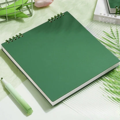 B5 Flip Notepad Grid Notebook – Sketchbook, Diary, Journal Writing Pads for Office & School Supplies
