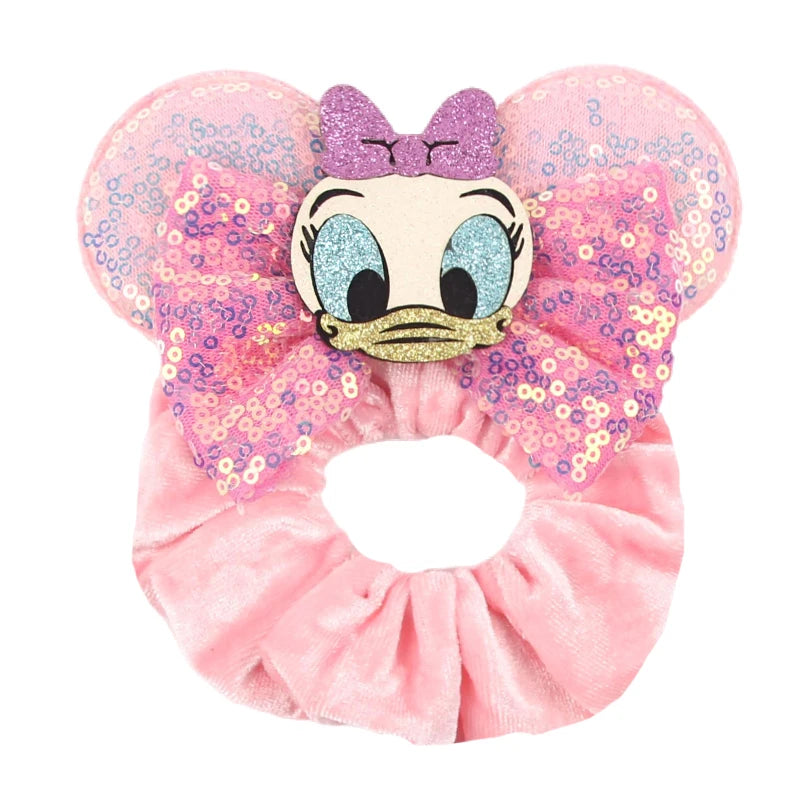 Velvet Mouse Scrunchies - Cute Elastic Ponytail Holders & Hair Accessories for Girls
