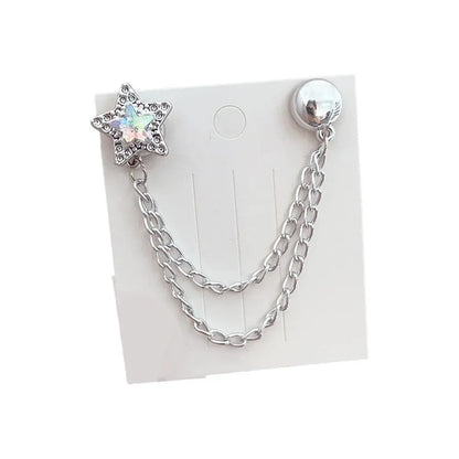 Magnetic Clothing Clips with Chain - Multi-Function Jean, Scarf & Trouser Cuff Fixing Pins