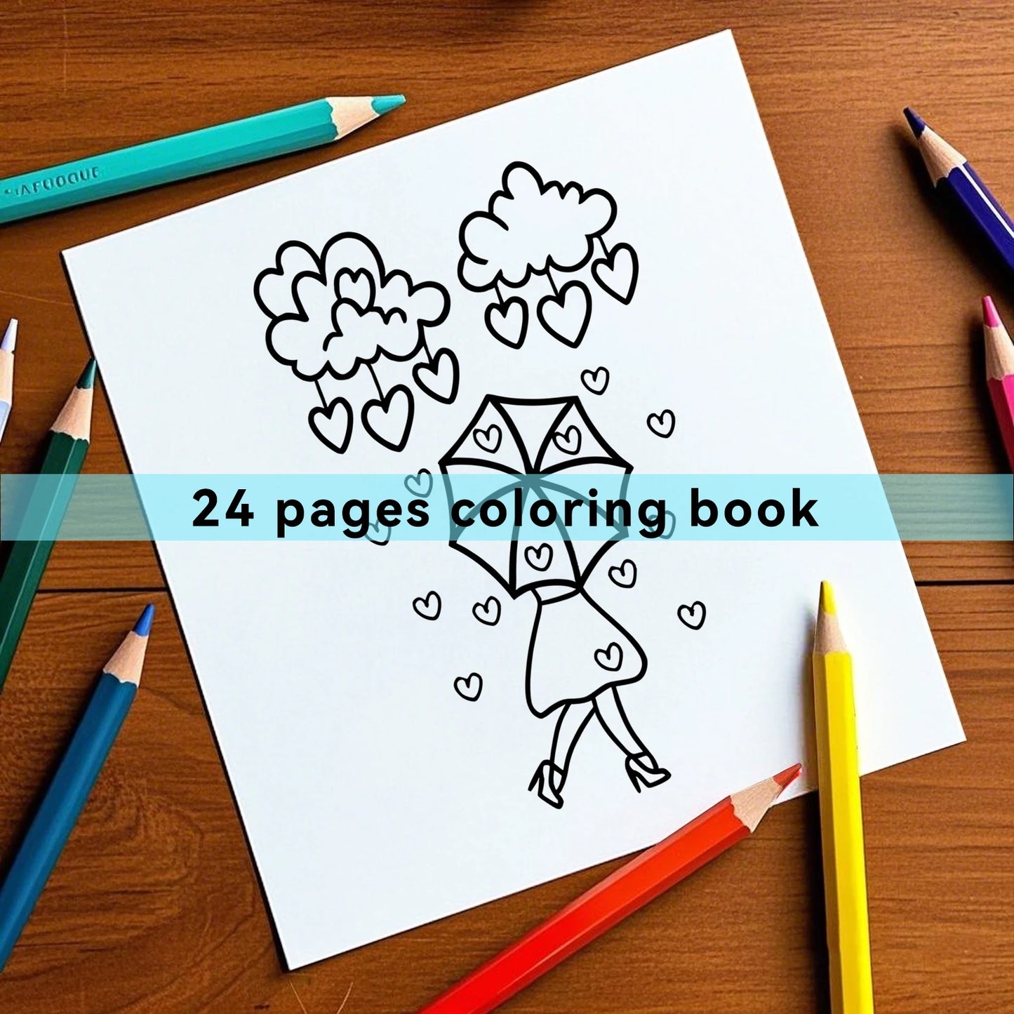 Cozy Love Hearts Coloring Book - Relaxing Adult Doodle & Graffiti Art Activity Book for Stress Relief and Creativity