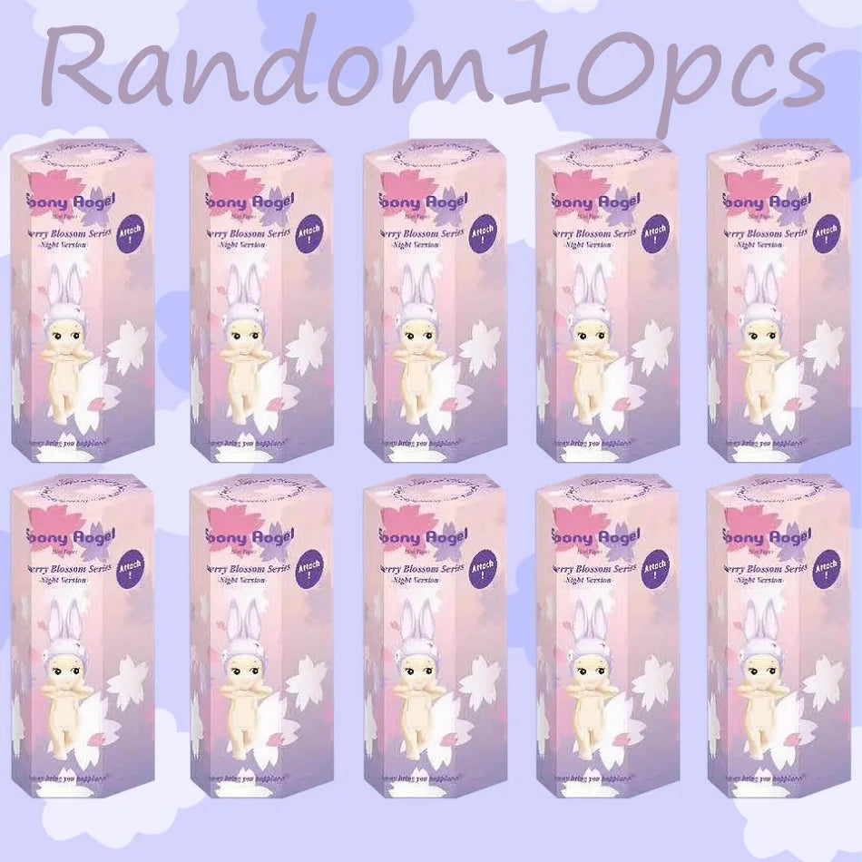 Angel Doll Cherry Blossom Night Series Blind Box | Hippers Action Figure Phone Ornament Gift