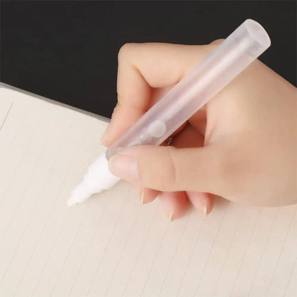 Refillable Transparent Ink Rod – Reusable Plastic Paint Pen Accessory for Graffiti & Liquid Chalk Markers