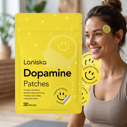 Dopamine Wellness Patches - Daily Comfort Patches for Focus, Stress Relief, Mood Balance & Vitality Support for Work and Study