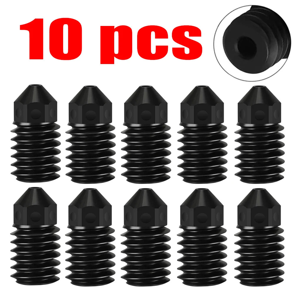 Bambu Lab A1 Mini Hotend Kit – 0.2/0.4/0.6/0.8mm Hardened Steel Nozzle for A1 3D Printer