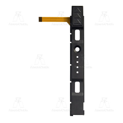 Switch JoyCon Slide Rail Repair Kit - Left & Right Replacement Rails with Sensor Flex Cable for Switch OLED Controllers