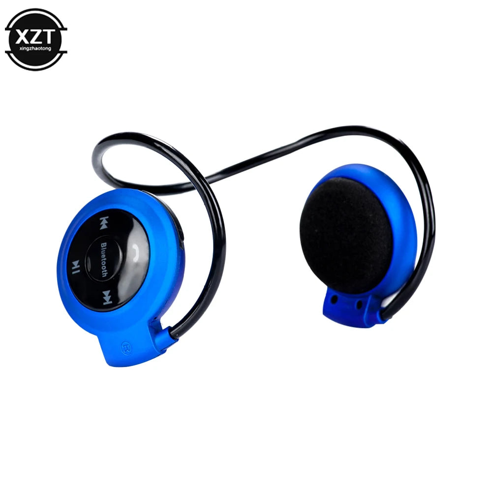 Sport Bluetooth Wireless Headphones - Stereo MP3 Player with FM Radio, Micro SD Slot & Hands-Free Mic