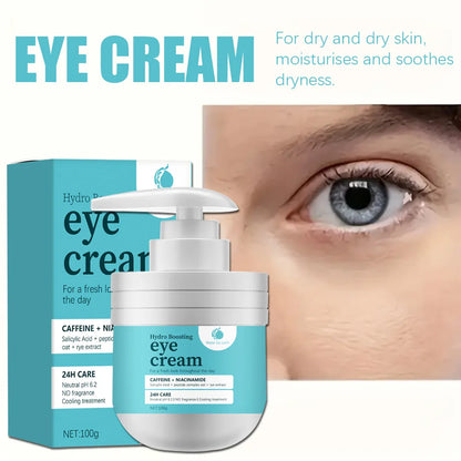 Hydrating Eye Cream - Caffeine Peptide Complex with Niacinamide & Rye Extract (100g)
