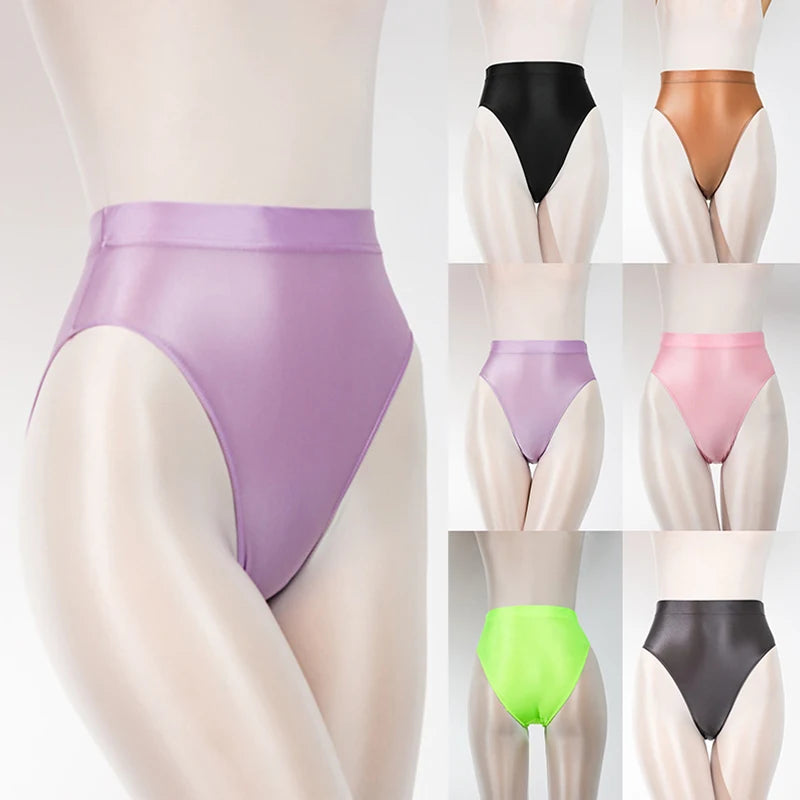 Women’s High-Waist Shaping Panties - Elastic Breathable Tummy Control Underwear for Everyday Comfort