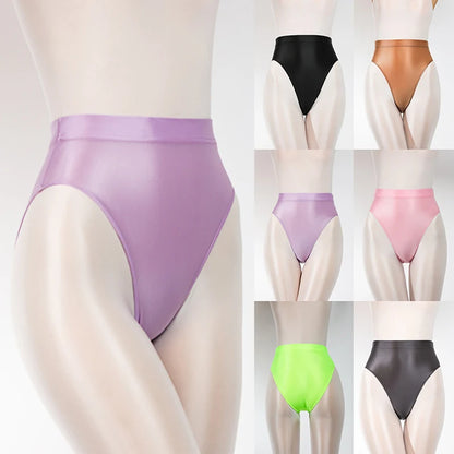 Women’s High-Waist Shaping Panties - Elastic Breathable Tummy Control Underwear for Everyday Comfort