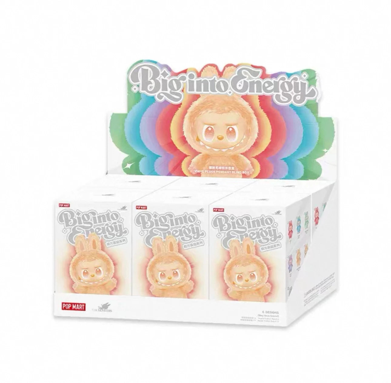POPMART Labubu Macaron 3rd Gen Vinyl Plush Pendant – High-Energy Blind Box Doll Collection
