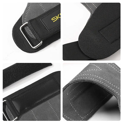 Gym Grips : SKDK Cowhide Palm Guards for Weightlifting, Gymnastics - Fitness Training Equipment