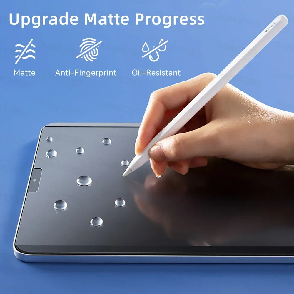 Paperfeel Magnetic Screen Protector for iPad Air & Pro 11/13 (2024 M2/M4) – Compatible with iPad 10th, 9.7, 10.2, 10.5, Mini 4/5/6, 5th–9th Gen