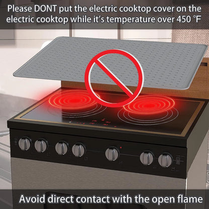 Silicone Stove Mat & Sink Protector | Electric Stove Top Cover, Insulation, Drying Pad & Personal Tablecloth for Kitchen