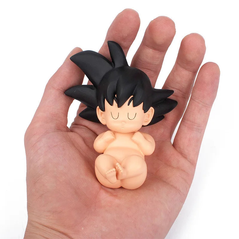 Dragon Ball Z Sleeping Goku Figure - PVC Anime Collectible Model Toy and Car Decor