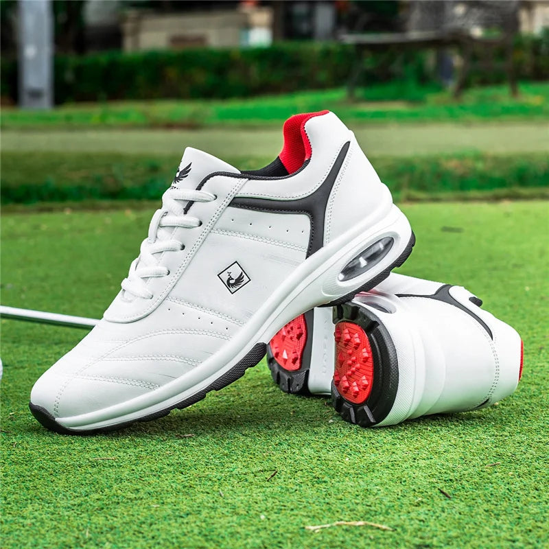 OIMKOI Men’s Golf Shoes – Breathable, Waterproof, Non-Slip Casual Training Shoes for Outdoor Use