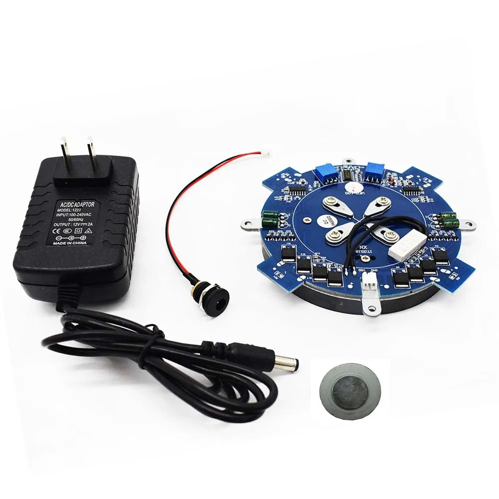 Lusya 500g Magnetic Levitation Module Core – Analog Circuit with LED & Power Supply