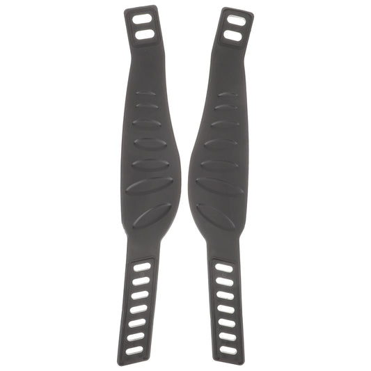 Adjustable Spinning Bike Pedal Straps – Zipper Toe Pedals, Footrest Clips for Exercise & Cycling Gym Foot Support