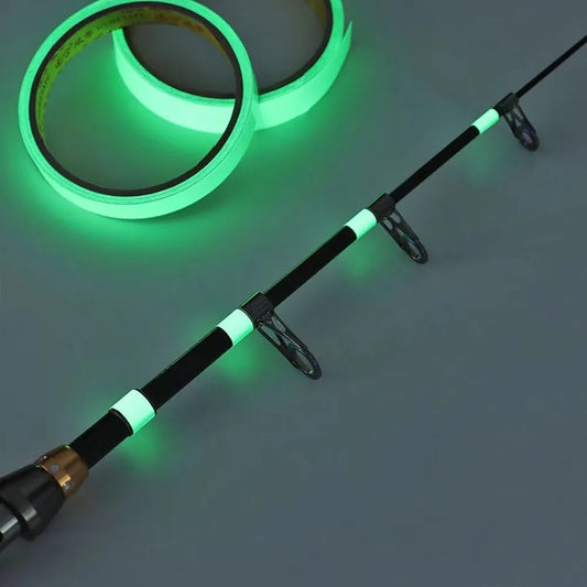 3m Self-Adhesive Green Luminous Tape: Glow in the Dark Stickers for Stage Decoration, Fluorescent Warning, Fishing Tools